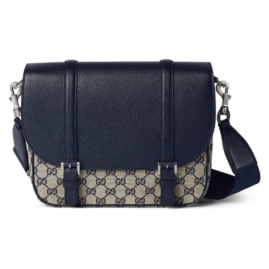 gg 47cm dark blue shoulder crossbody bag 794872