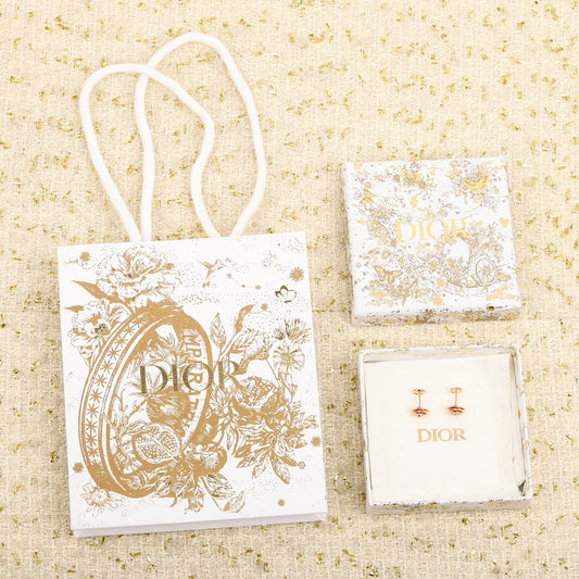 fashion rose gold earrings eha803