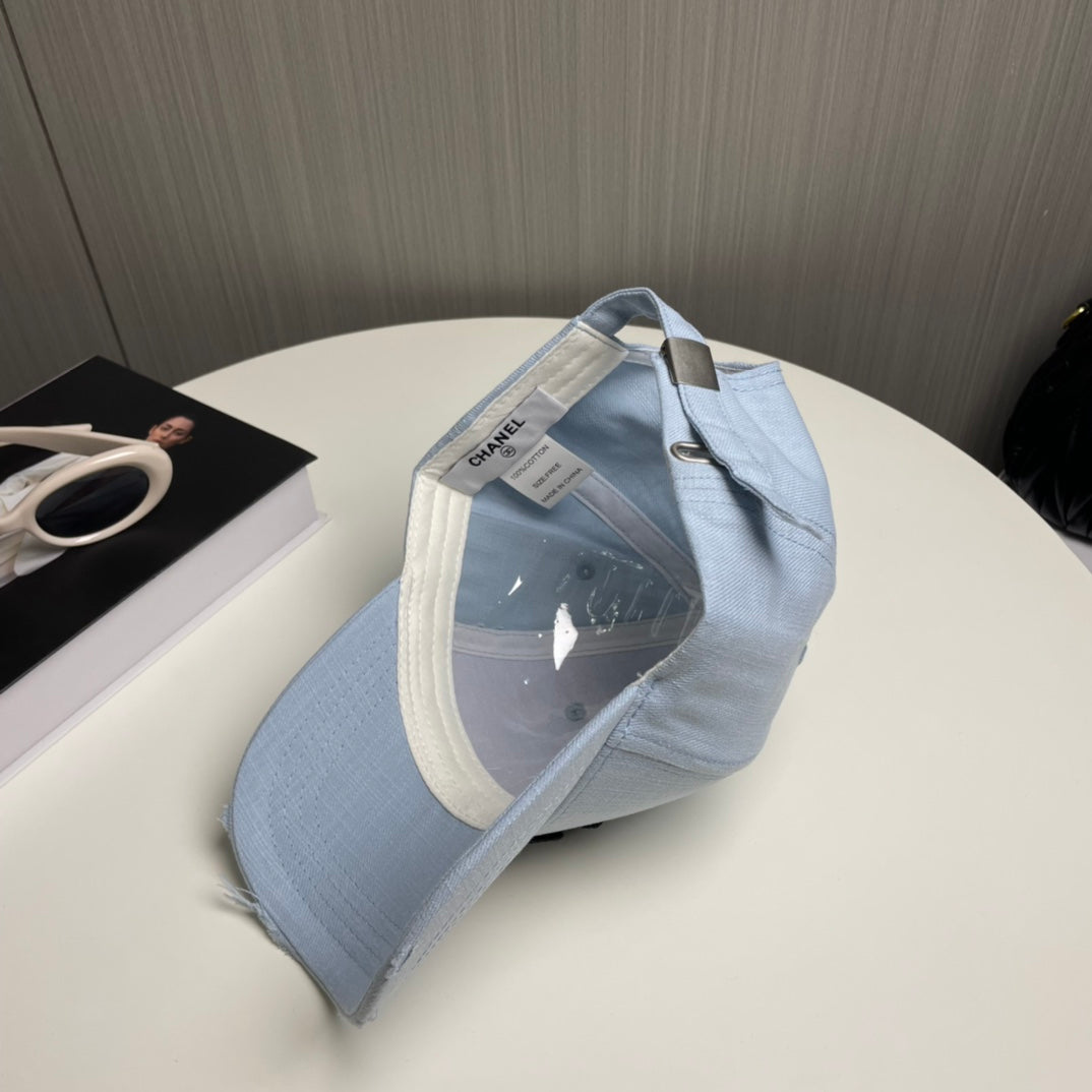 light blue duck tongue hat sunscreen and sunshade baseball hat mza66