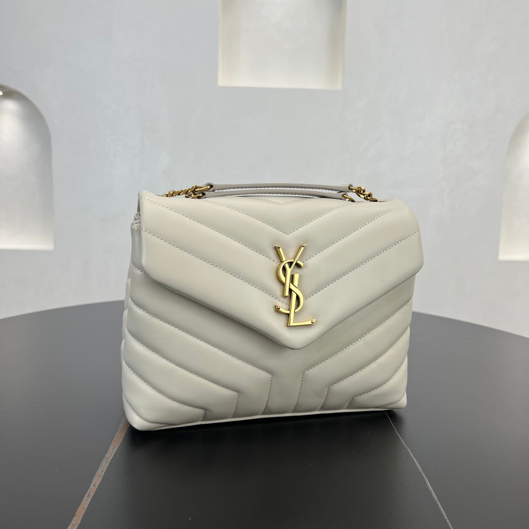 Lou Lou 23cm Milk White Cross Shoulder Bag 494699