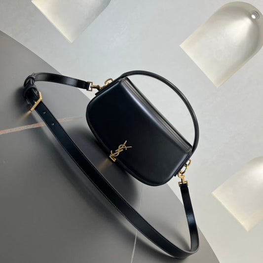 24cm black half moon underarm shoulder backpack 787671