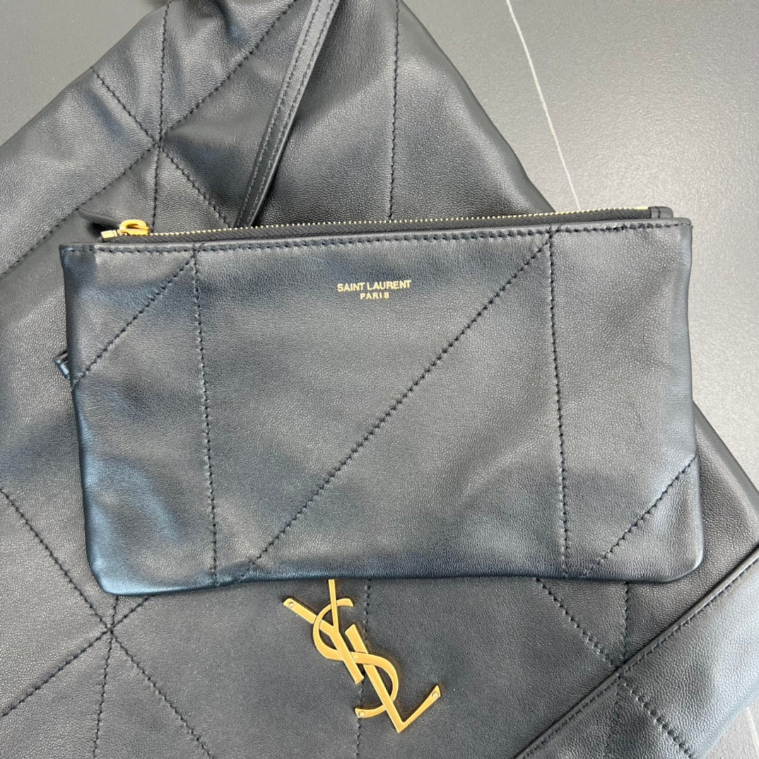 YSL 38CM CASSANDRE Black Stray Shoulder Bag 781666