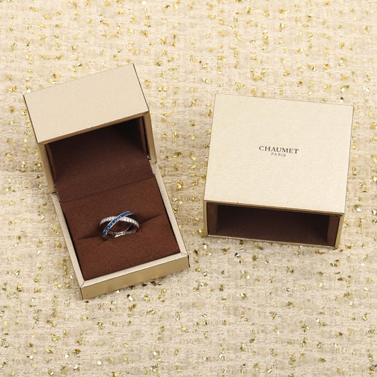jeux de liens cross blue diamond ring jza196