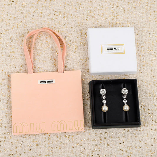 versatile silver pearl pendant earrings eha494