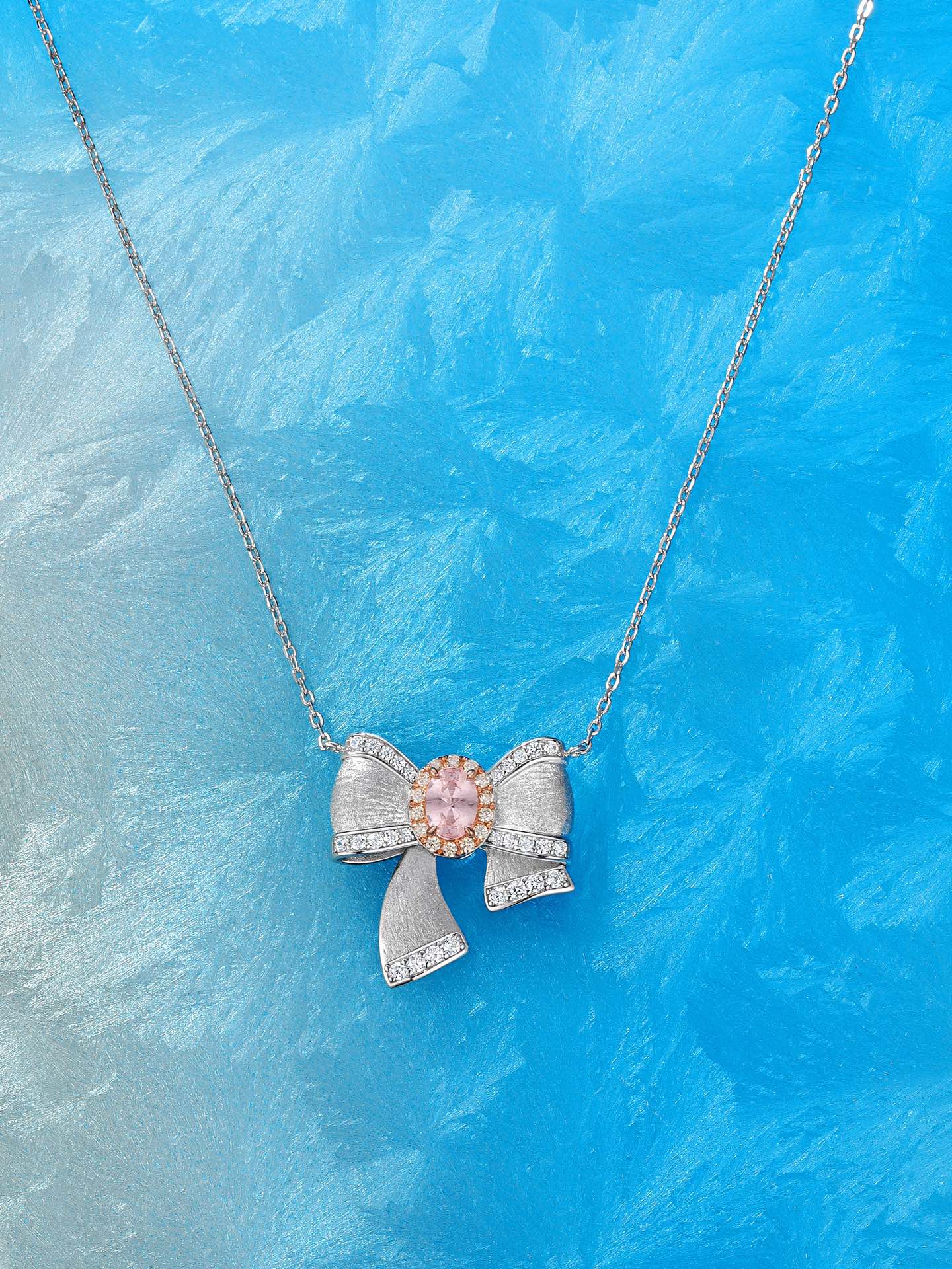 Agile Butterfly Silver Necklace XLA335