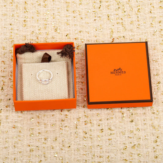 chaine dandre verso silver pig nose ring jza174