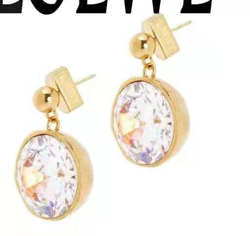 luo yiweis yellow gold earring necklace eha805