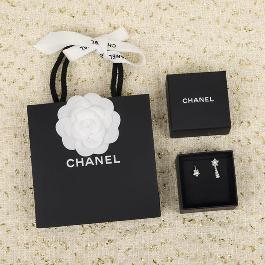cha comet silver earrings eha612