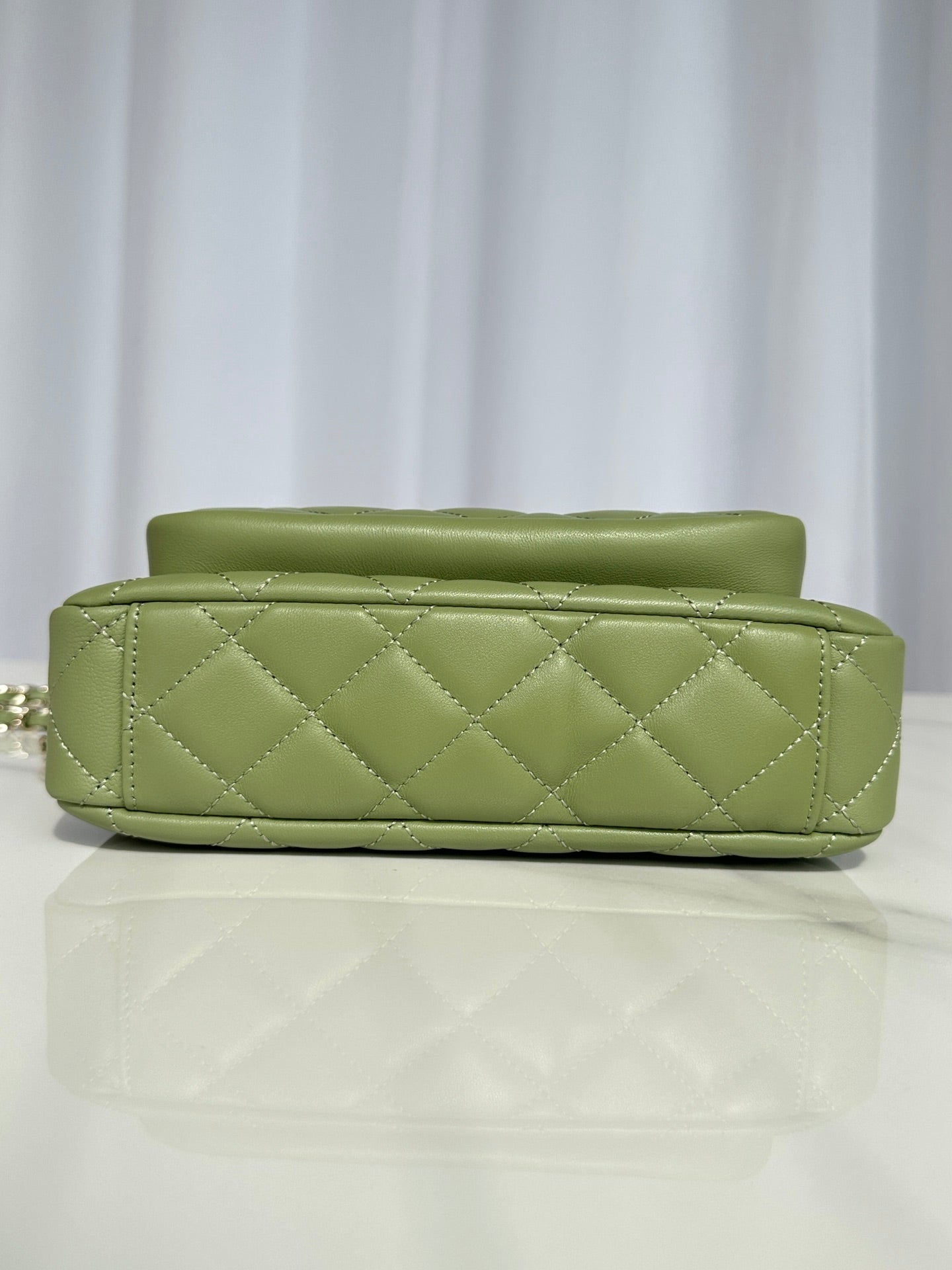 CHA 21CM green shoulder crossbody bag AS4349