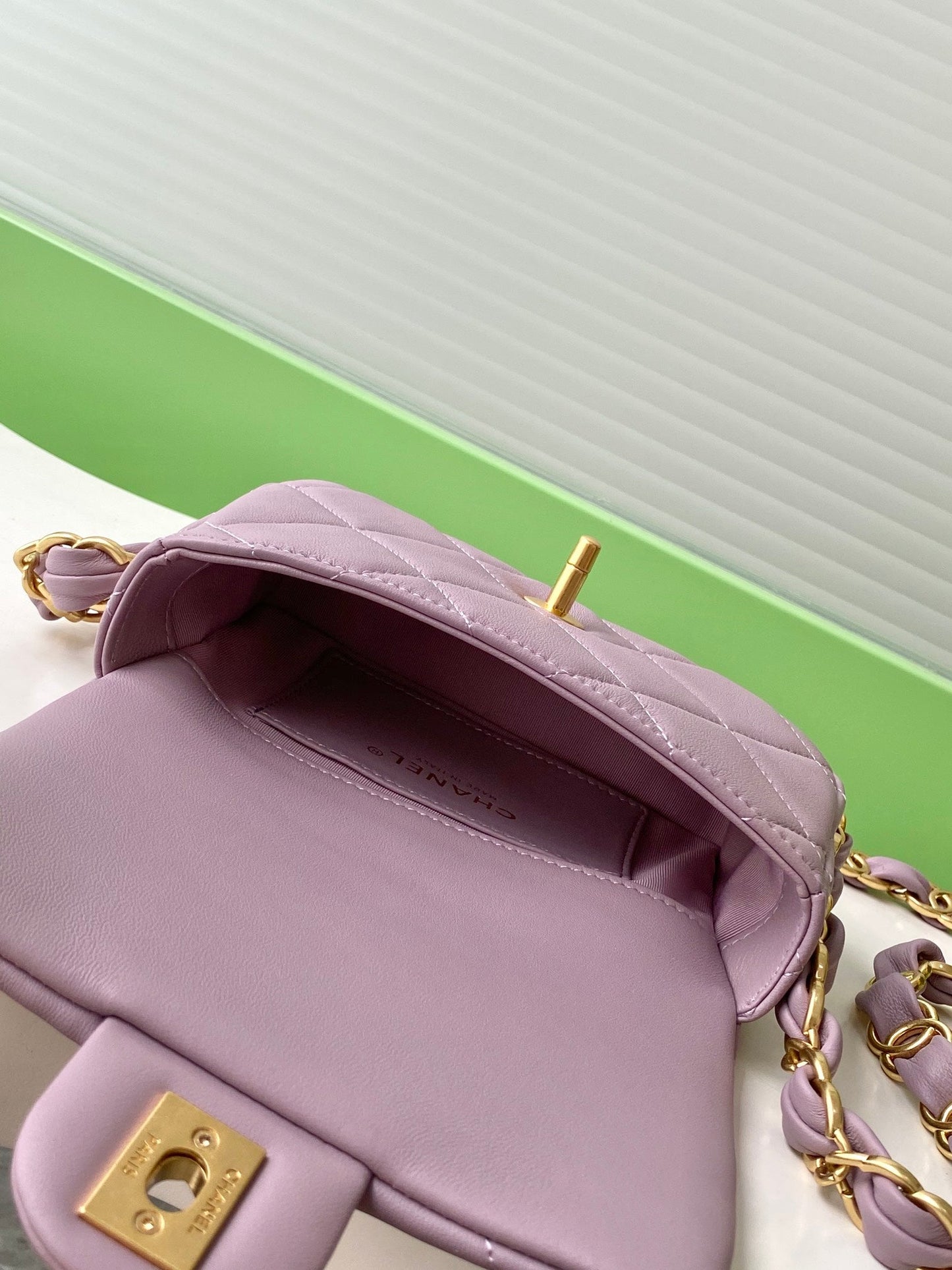 CHA 12CM Purple Crossarm Underarm Bag AS5175