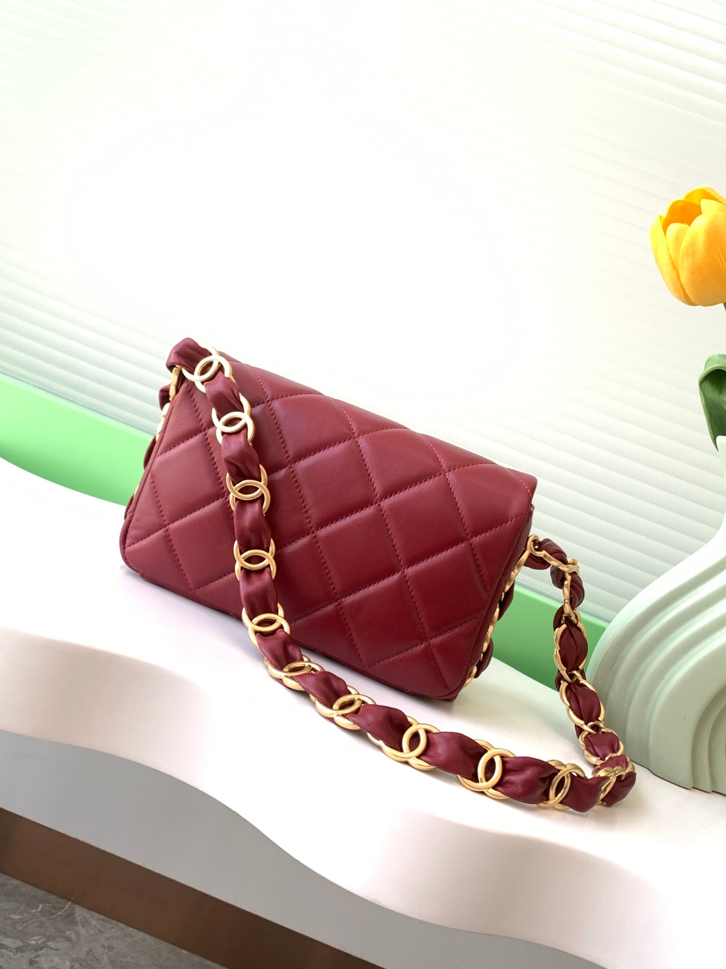 cha 14cm red crossarm underarm bag as5174