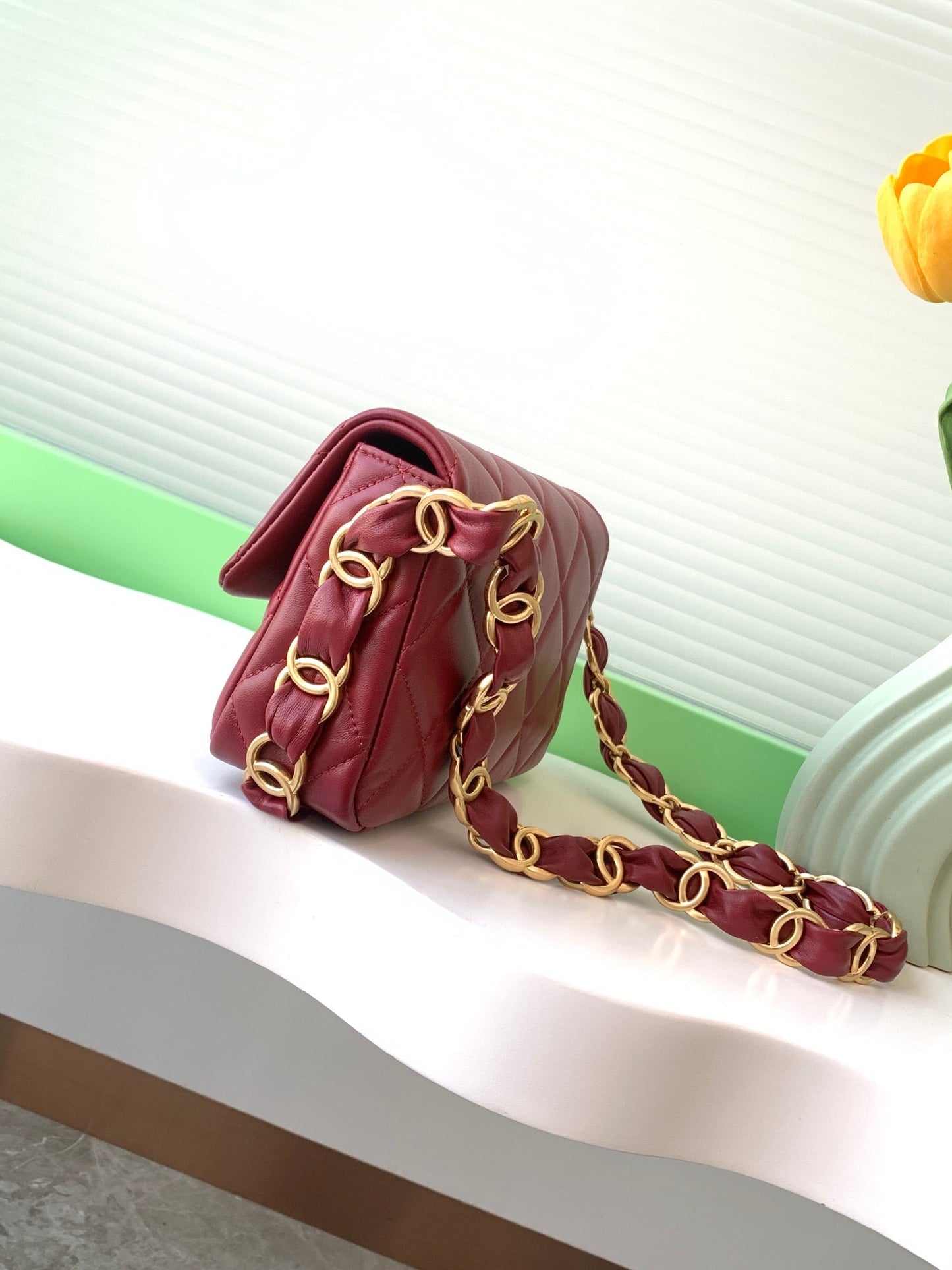 cha 14cm red crossarm underarm bag as5174
