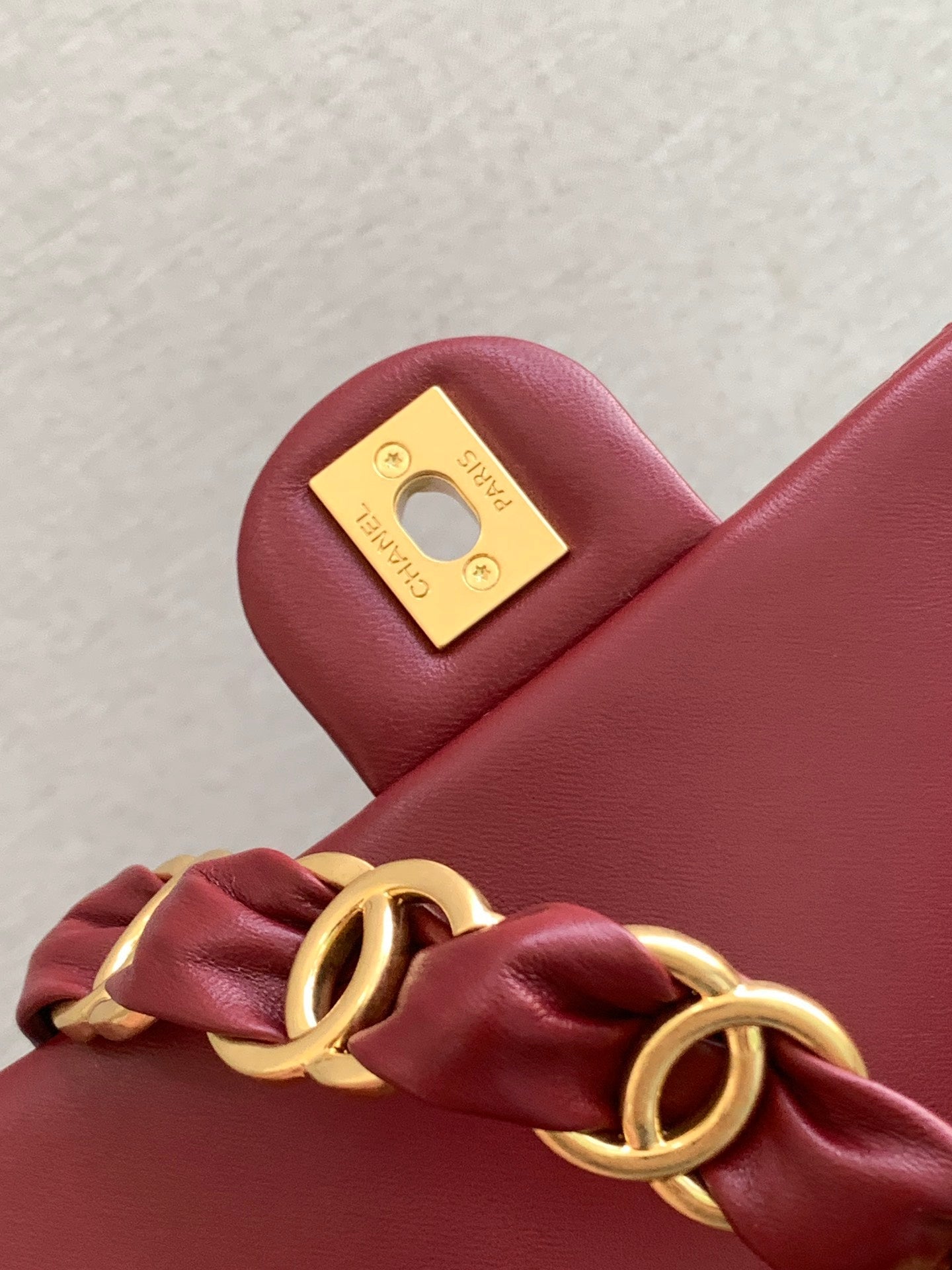 cha 14cm red crossarm underarm bag as5174