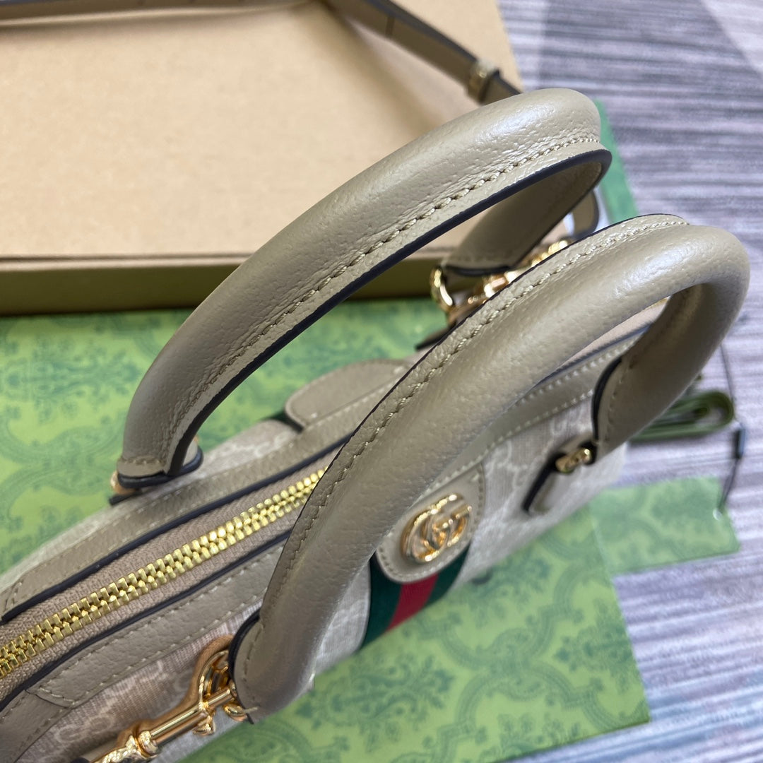ophidia series 31 5cm oat colored handbag 795249
