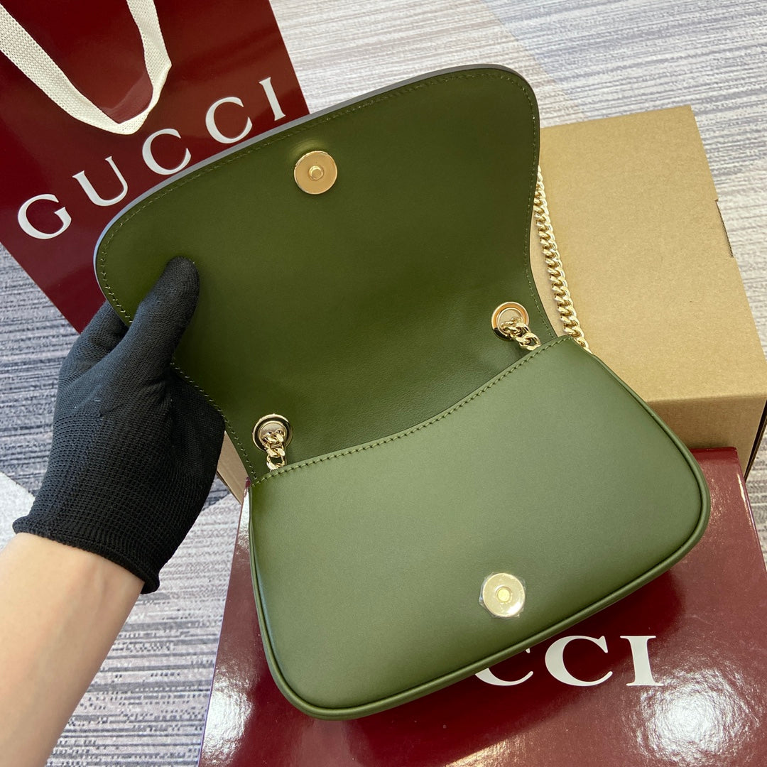 21.5CM Blondie Green Shoulder Backpack 815711