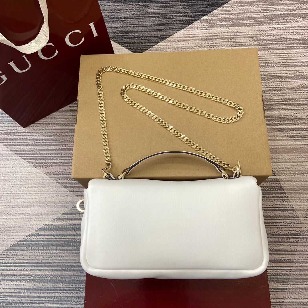 25.9CM Milano white crossbody handbag 806016