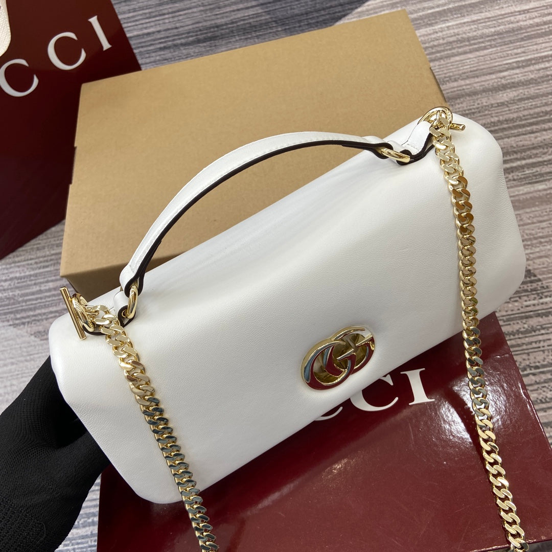 25.9CM Milano white crossbody handbag 806016