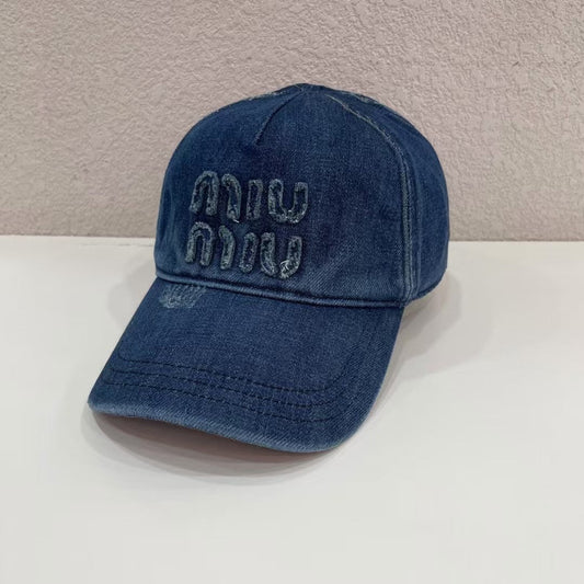 cowboy blue baseball hat sunshade outdoor duck tongue hat mza86