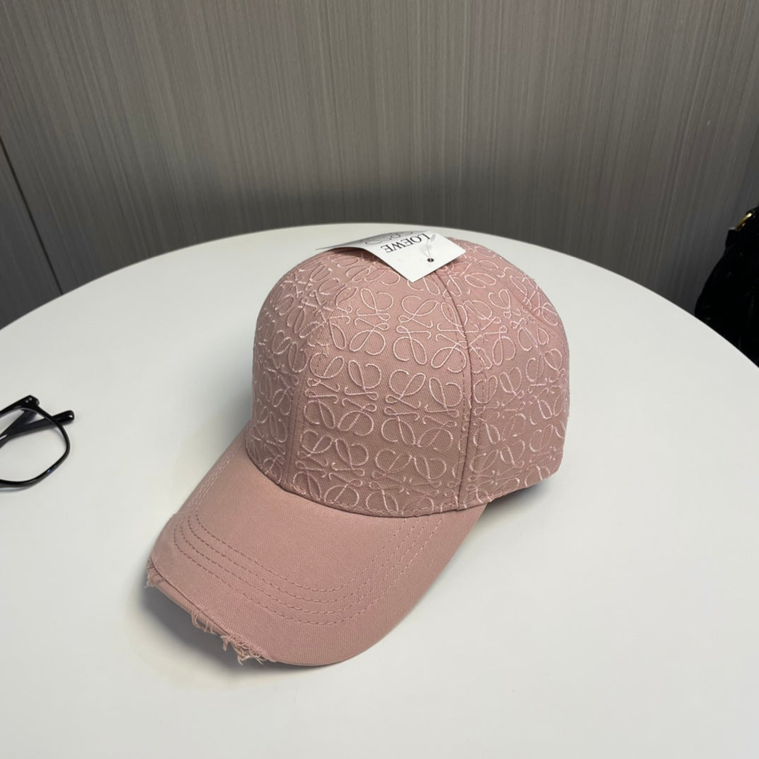 Pink duckbill cap embroidered baseball cap MZA85