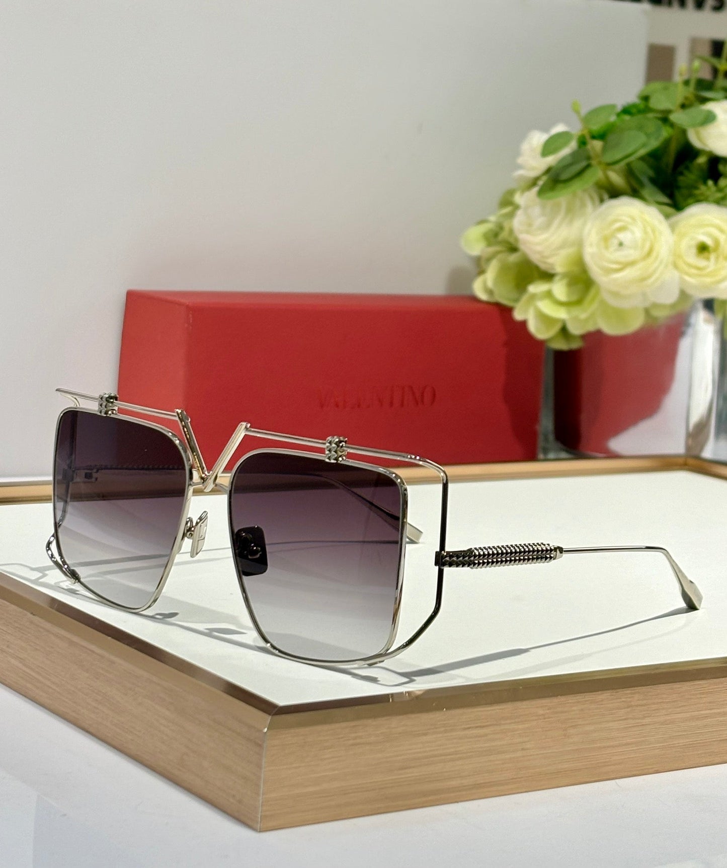 pilots oversized frame uv resistant sunglasses yjb131