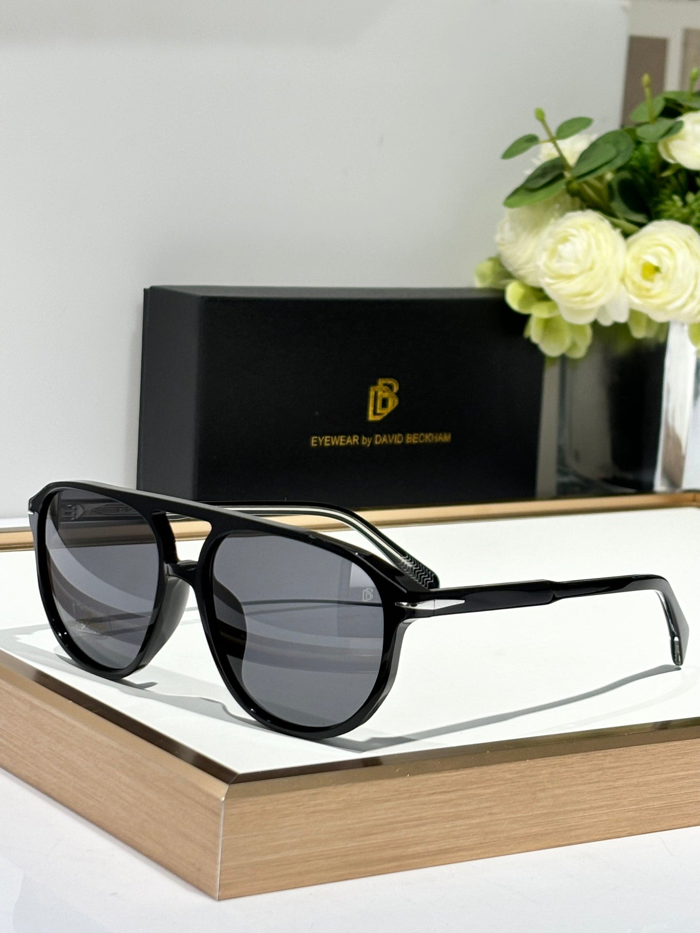 large frame pilot double beam sunglasses toad sunglasses yjb132