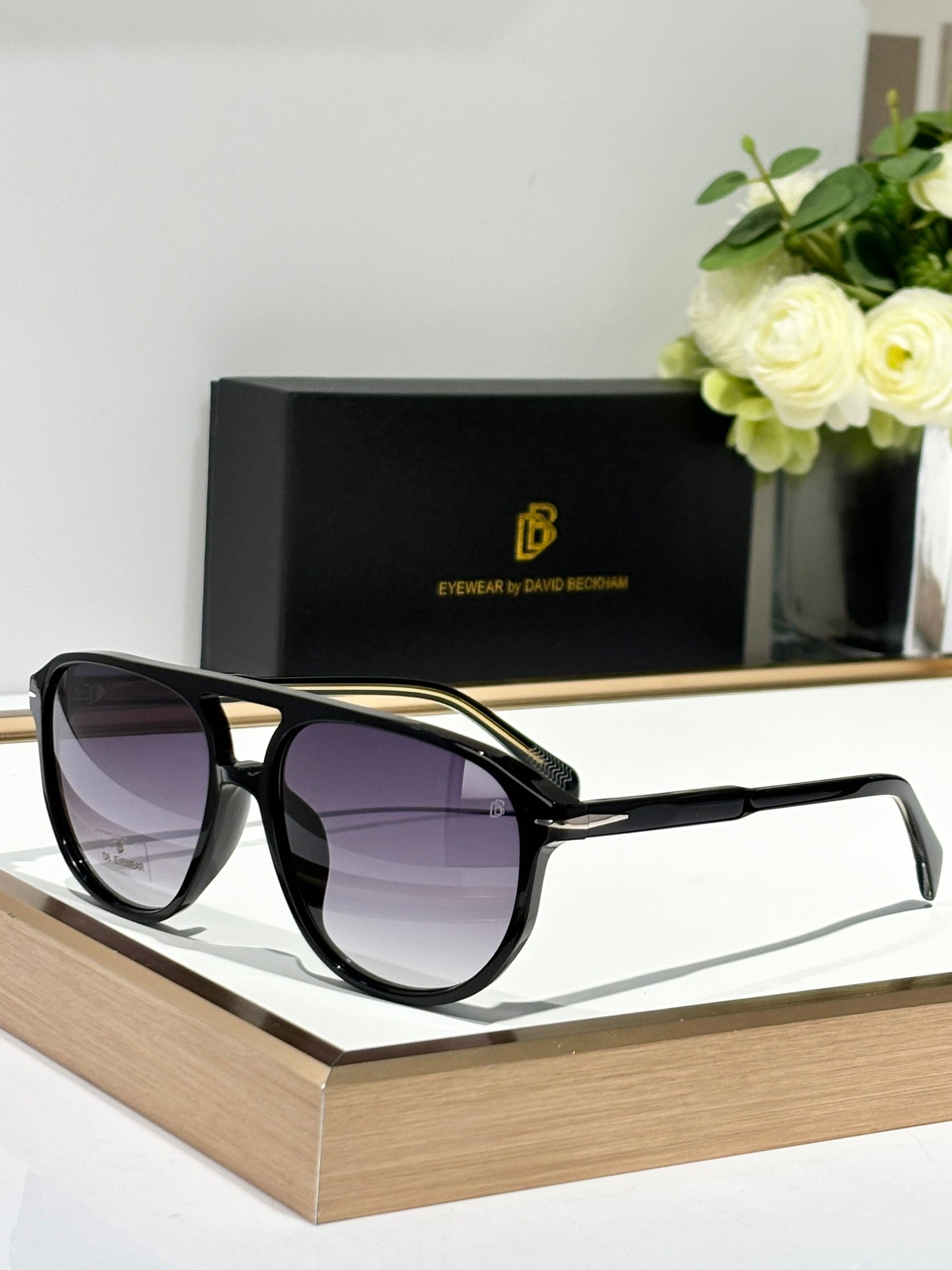 large frame pilot double beam sunglasses toad sunglasses yjb132