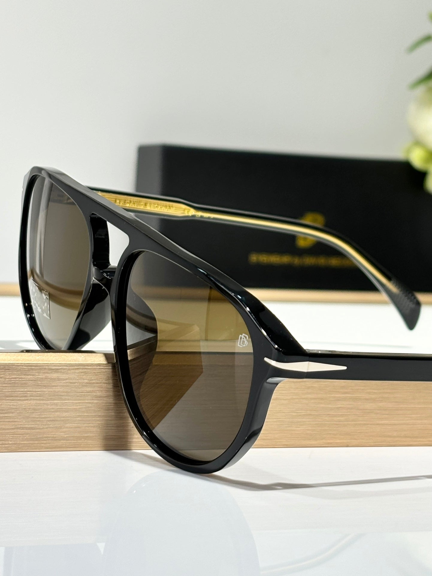 large frame pilot double beam sunglasses toad sunglasses yjb132