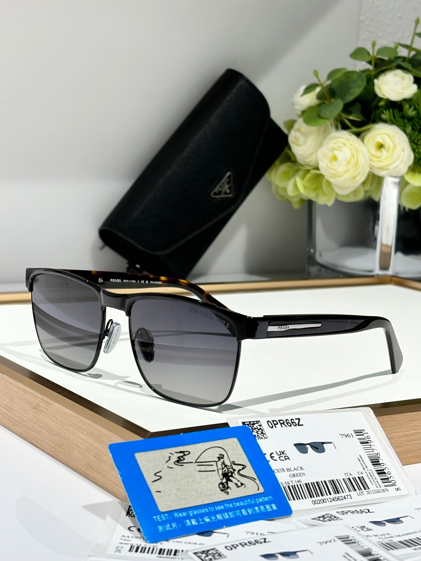 Fashion sunglasses men's square glasses YJB133