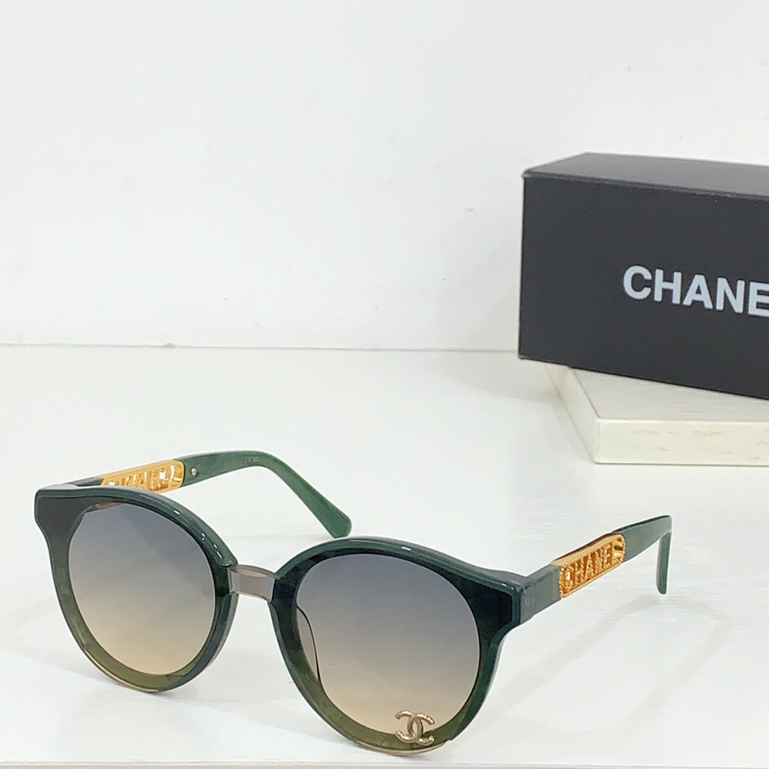 Sunglasses large frame long round face circular sunglasses YJB143