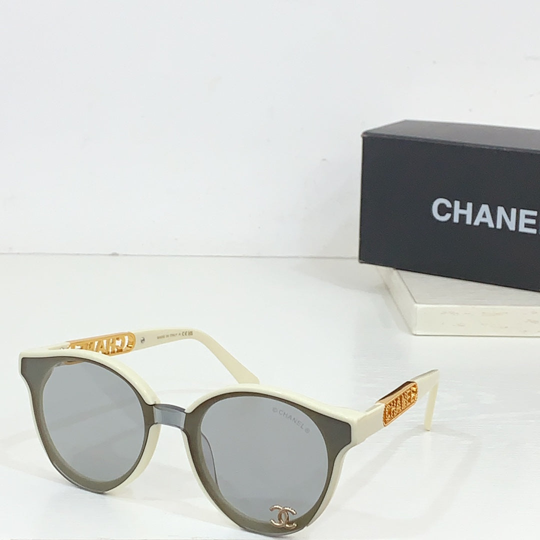 Sunglasses large frame long round face circular sunglasses YJB143