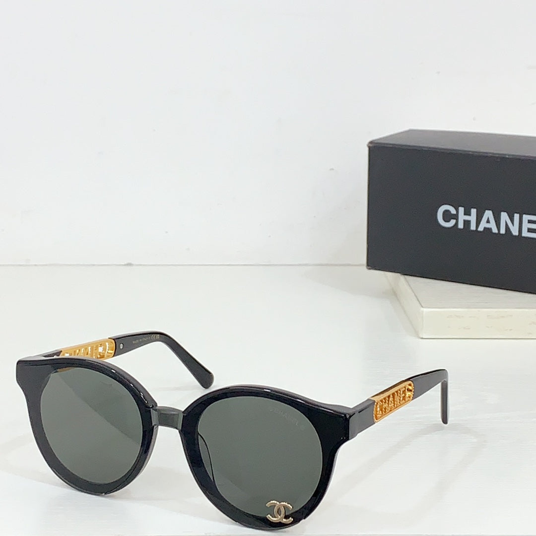 Sunglasses large frame long round face circular sunglasses YJB143