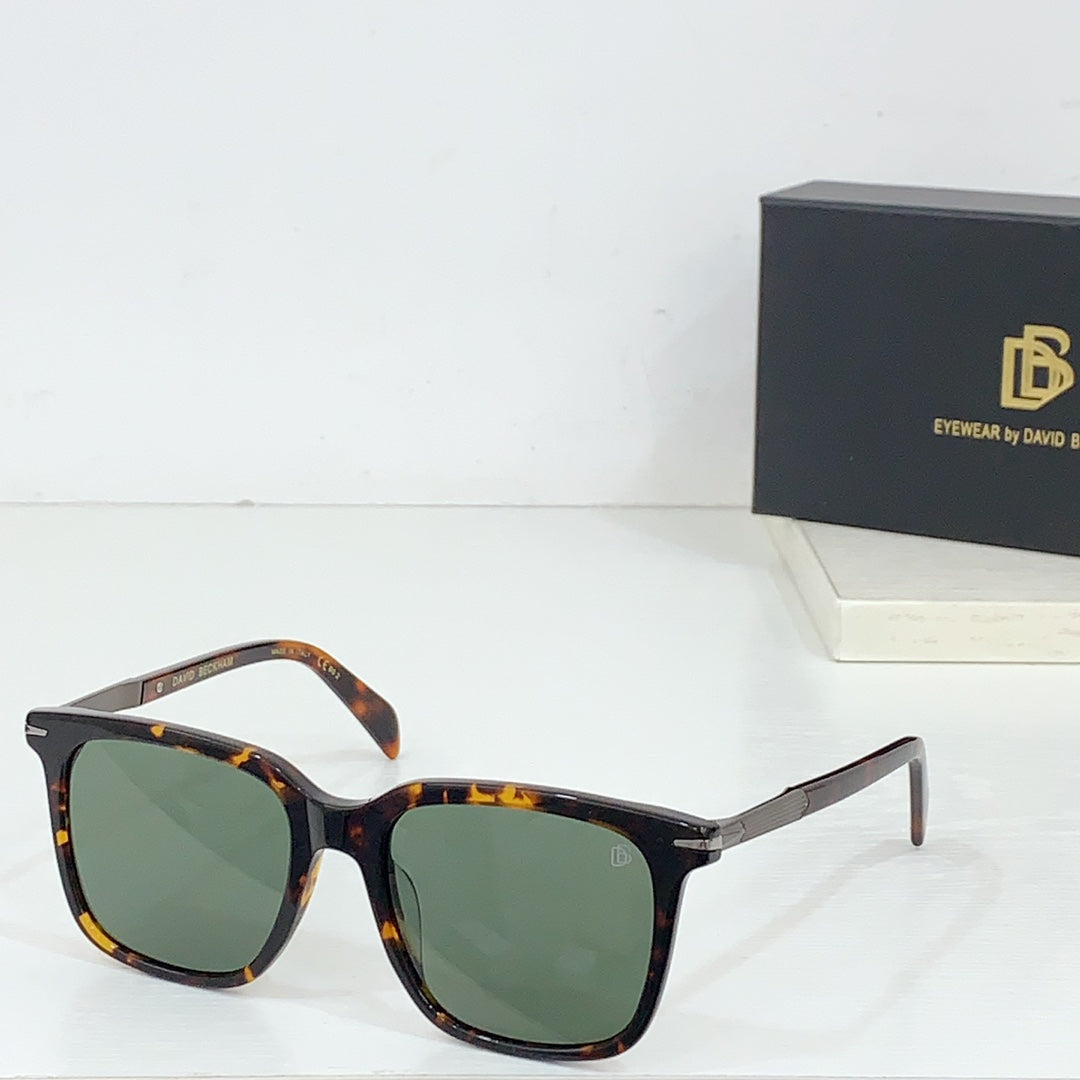 Trendy men's classic black square frame sunglasses YJB144