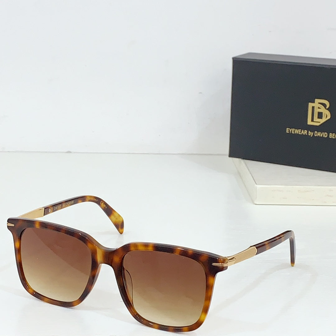 Trendy men's classic black square frame sunglasses YJB144