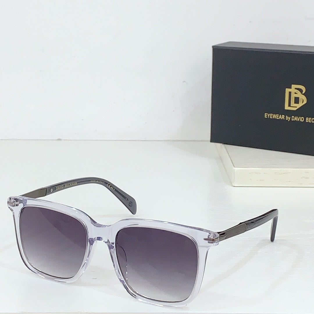 Trendy men's classic black square frame sunglasses YJB144