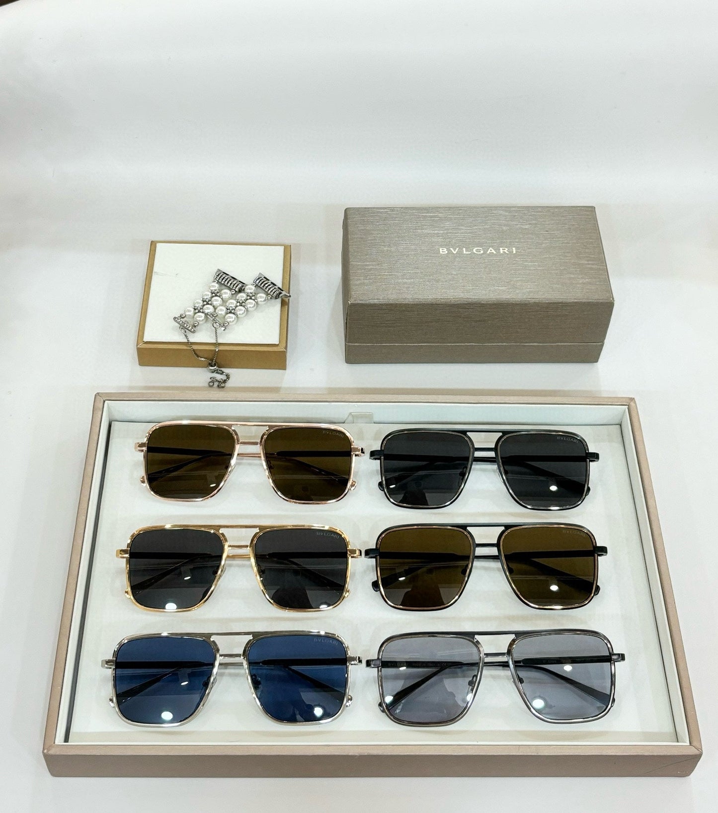 Trendy Men Box Driving Sunscreen Toad Sunglasses YJB147