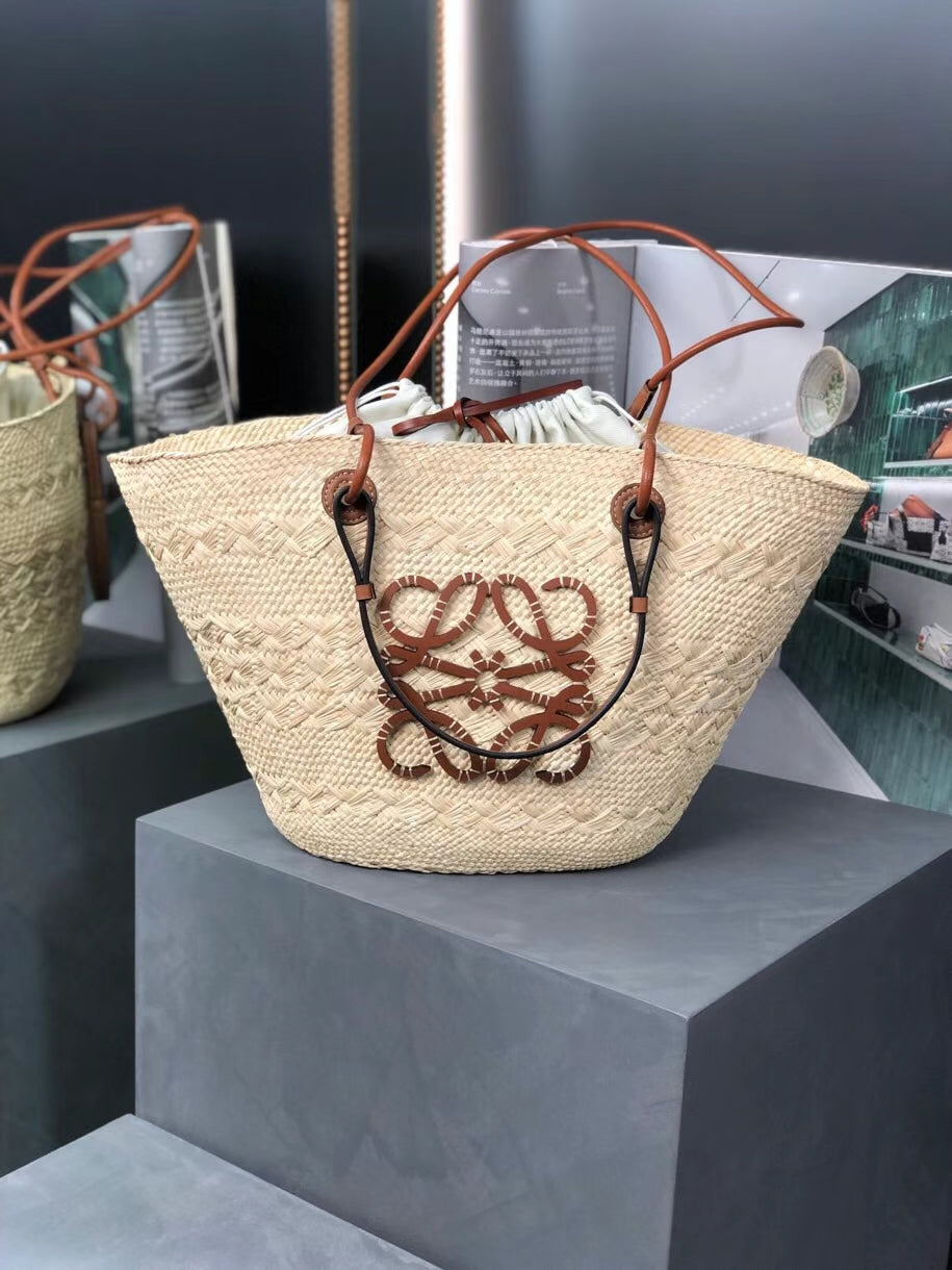 Loewe Anagram Basket bags Brown  008