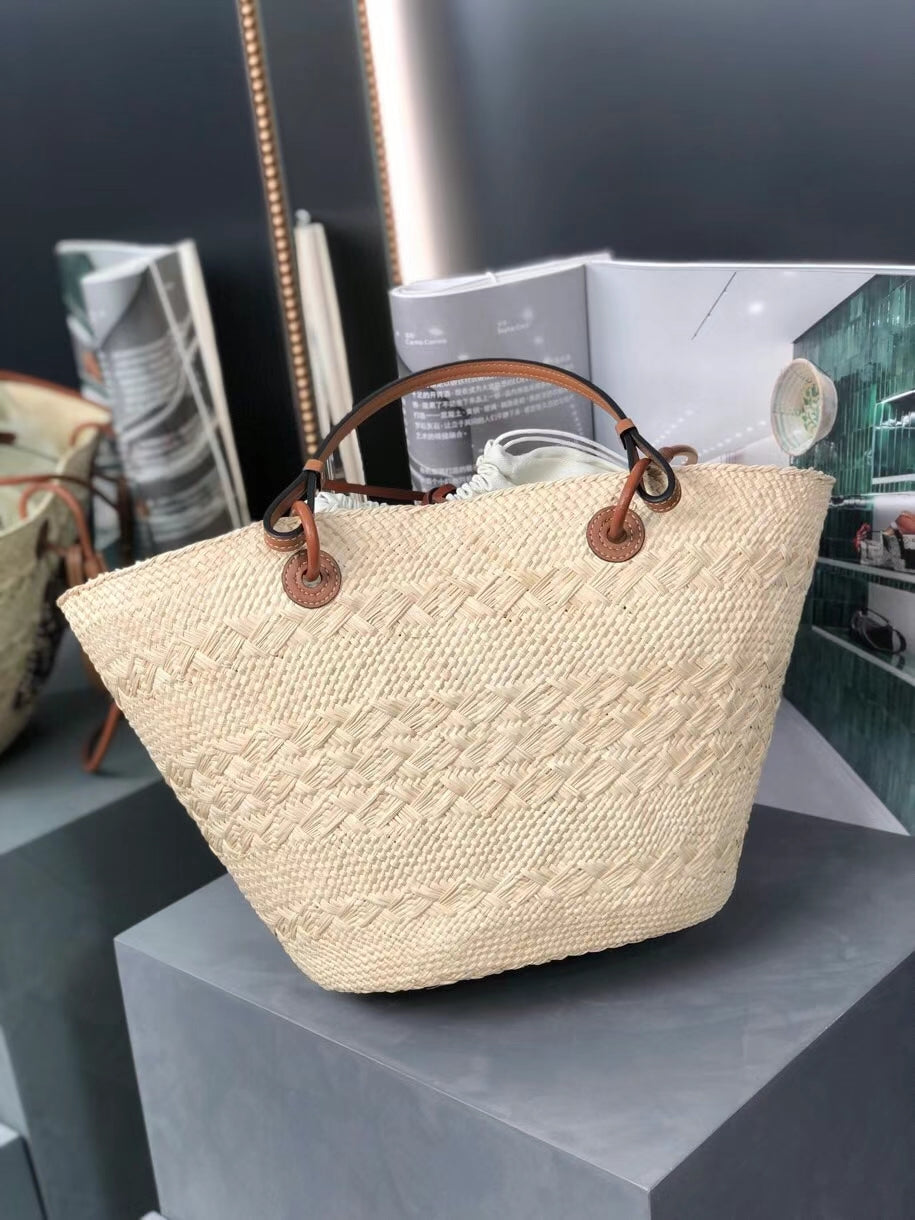 Loewe Anagram Basket bags Brown  008