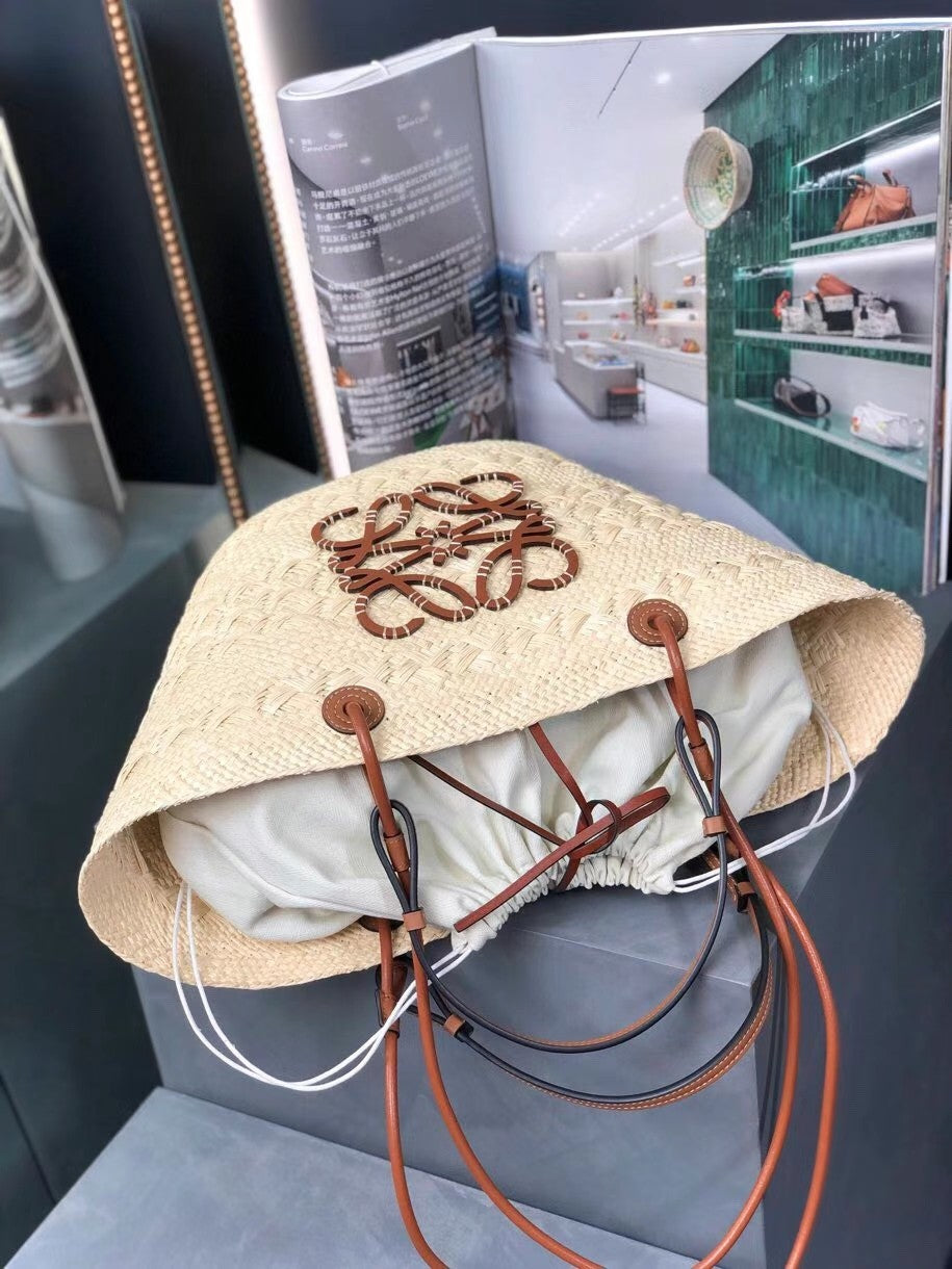 Loewe Anagram Basket bags Brown  008