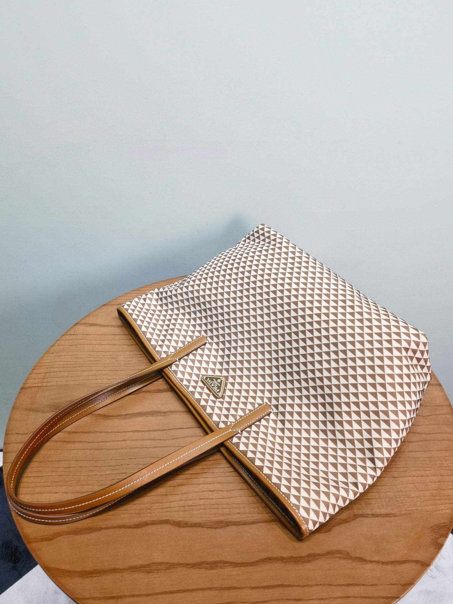 Prada Handbag 1BD552 Brown