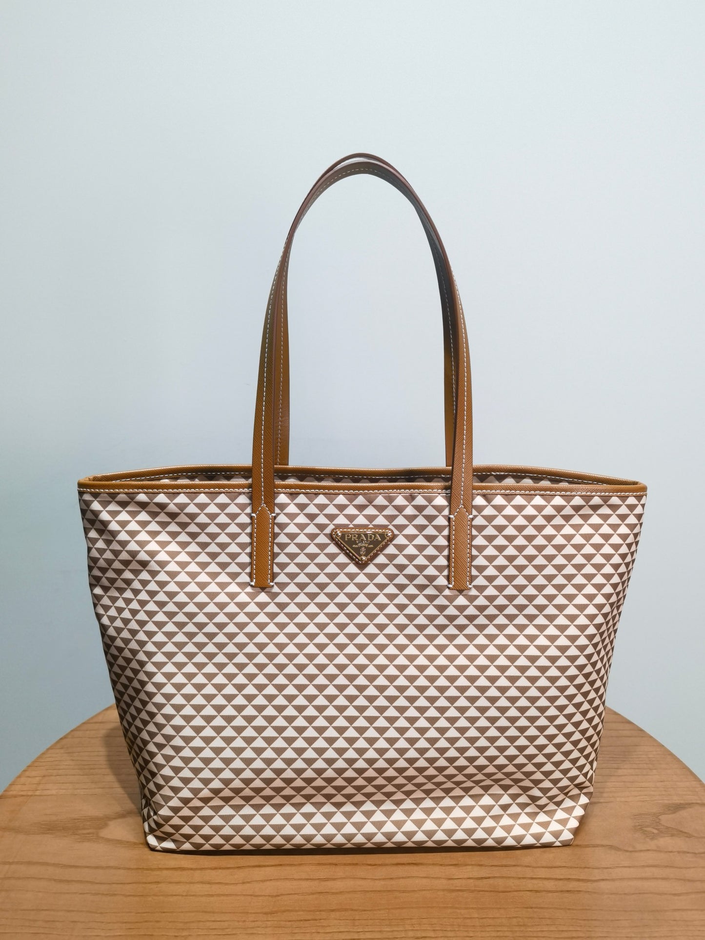 Prada Handbag 1BD552 Brown