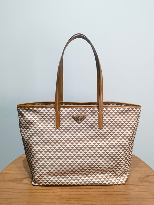 Prada Handbag 1BD552 Brown