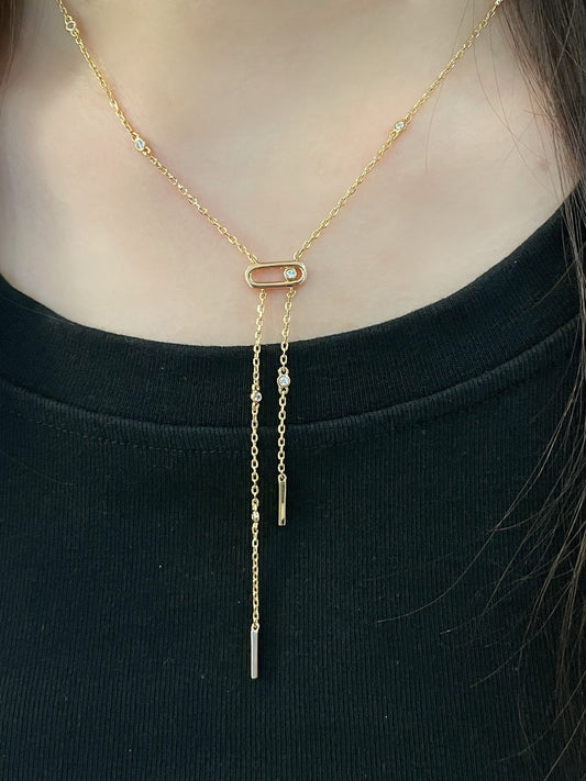 Messi Necklace Gold Silver MLD2205