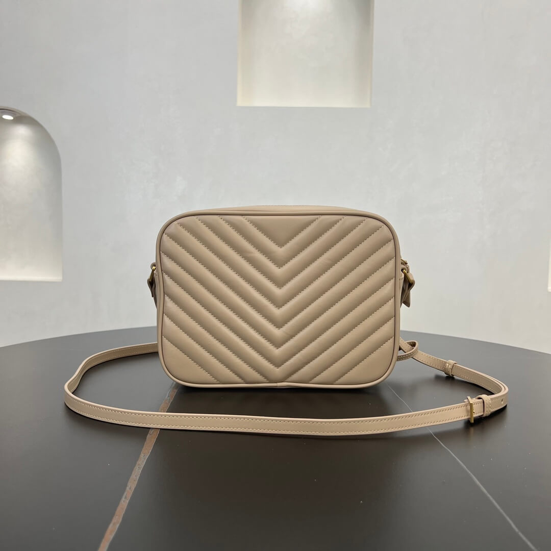 ys l 520534 shoulder bag monogram saint laurent 23cm grey gold buckle
