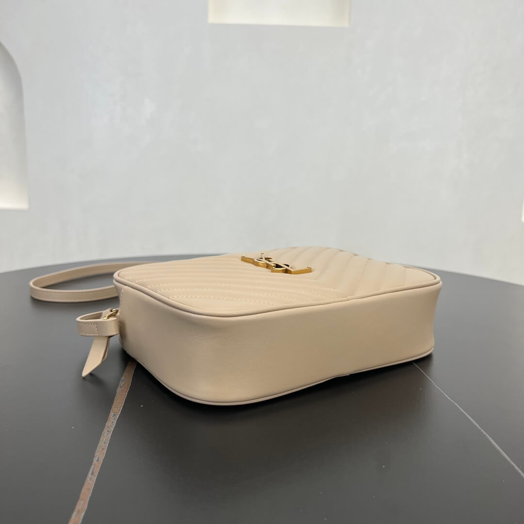 ys l 520534 shoulder bag monogram saint laurent 23cm grey gold buckle