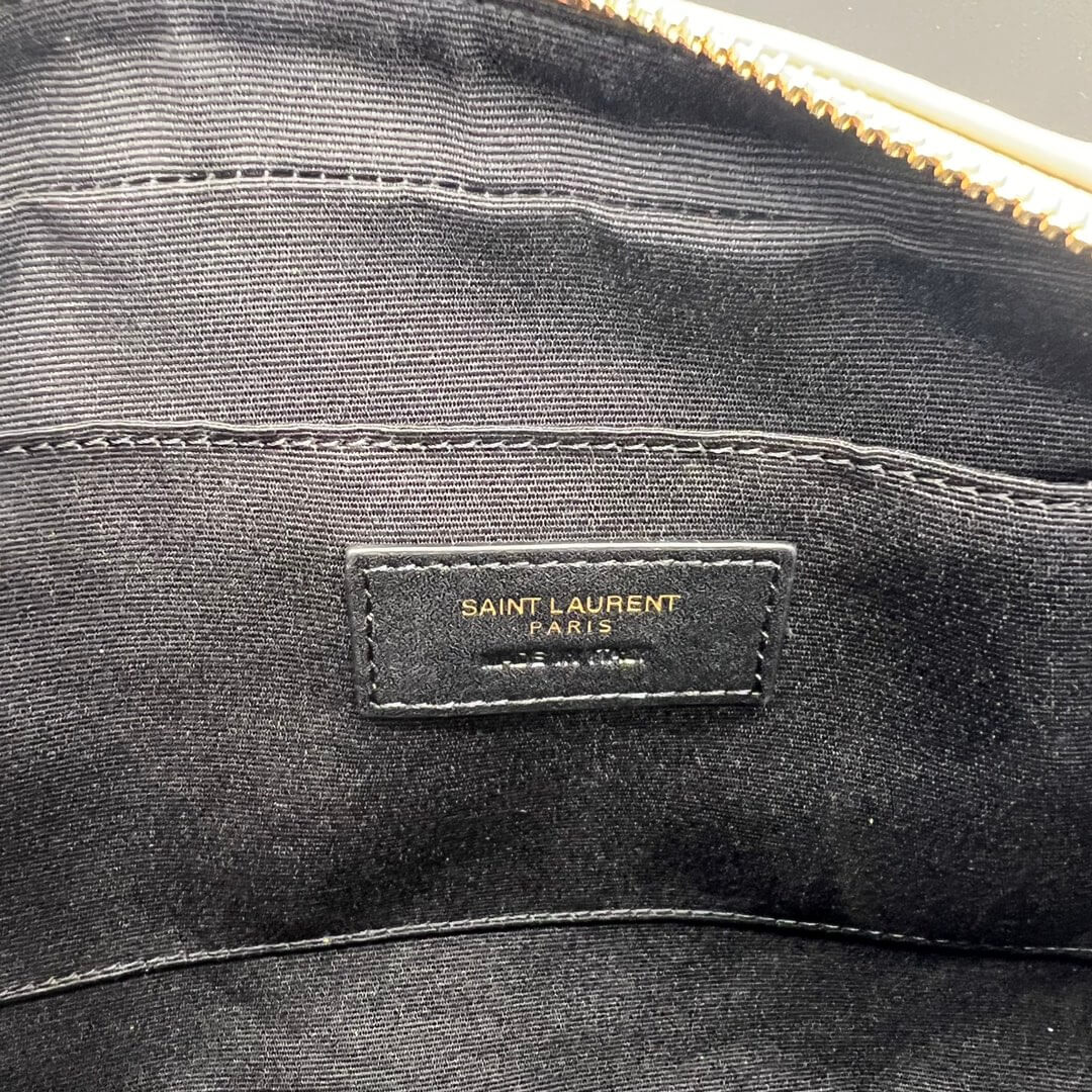 ys l 520534 shoulder bag monogram saint laurent 23cm grey gold buckle