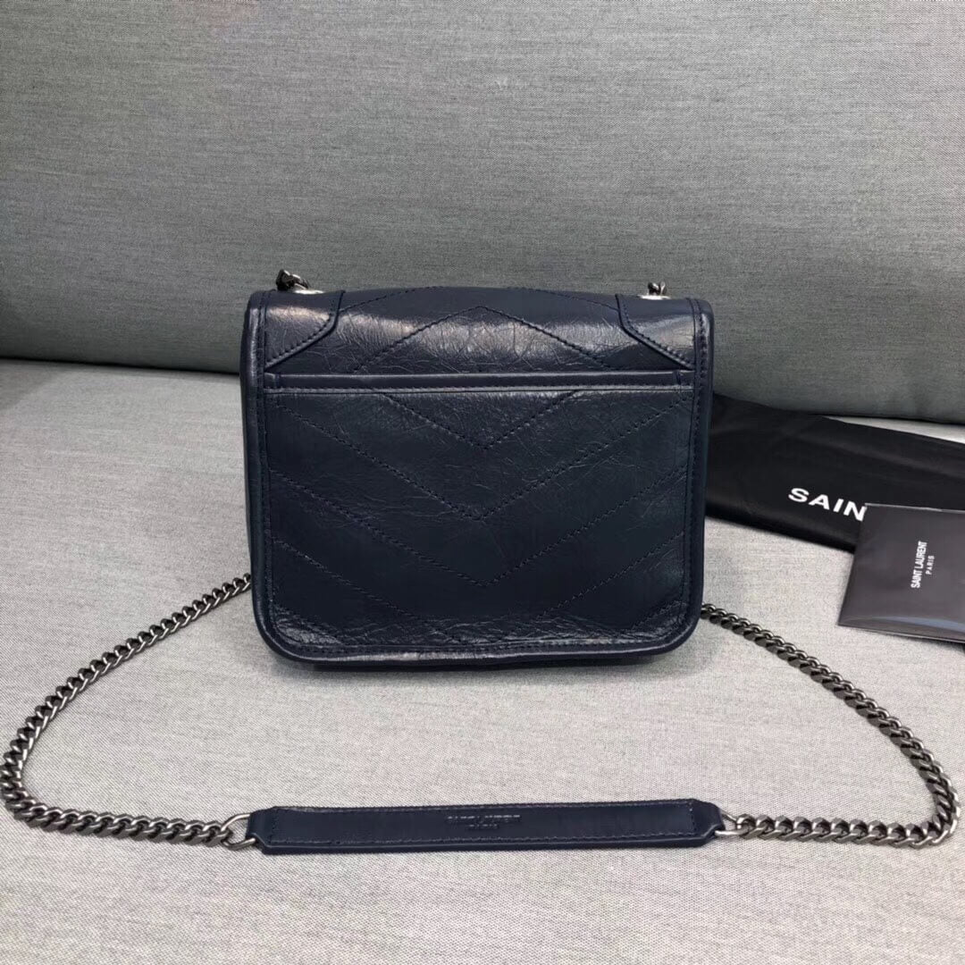 ys l 583103 niki musette bag 19cm blue