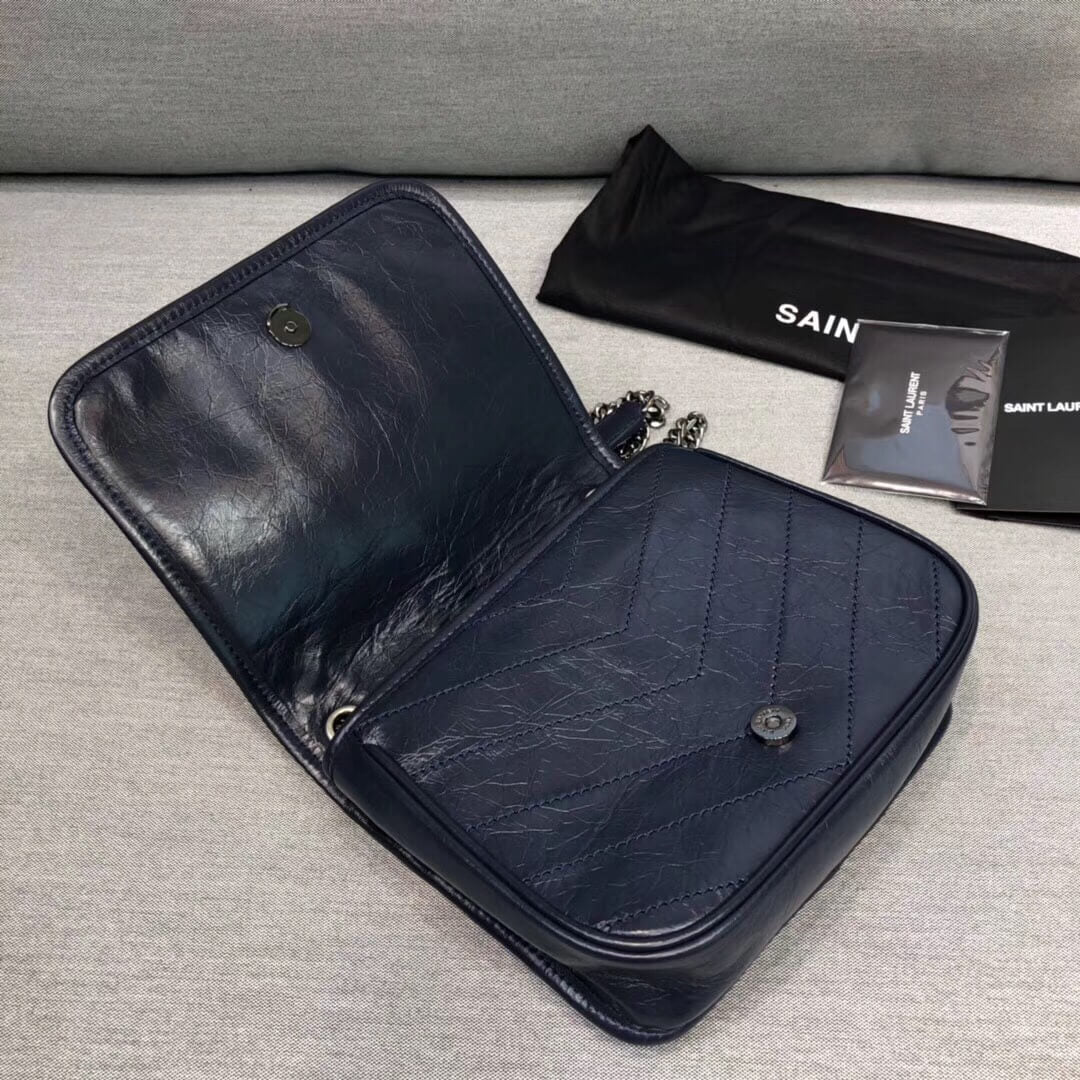 ys l 583103 niki musette bag 19cm blue