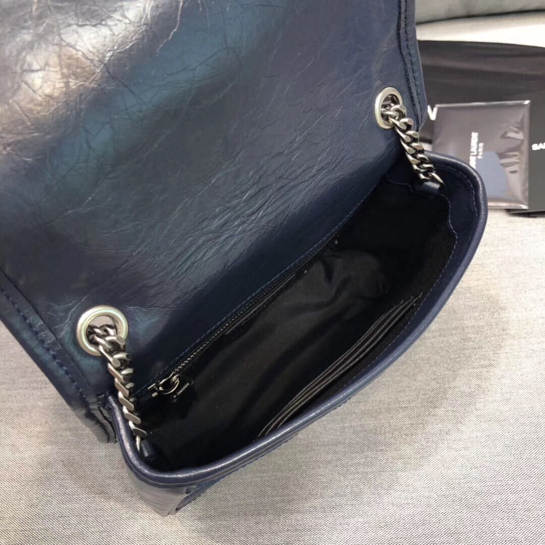ys l 583103 niki musette bag 19cm blue