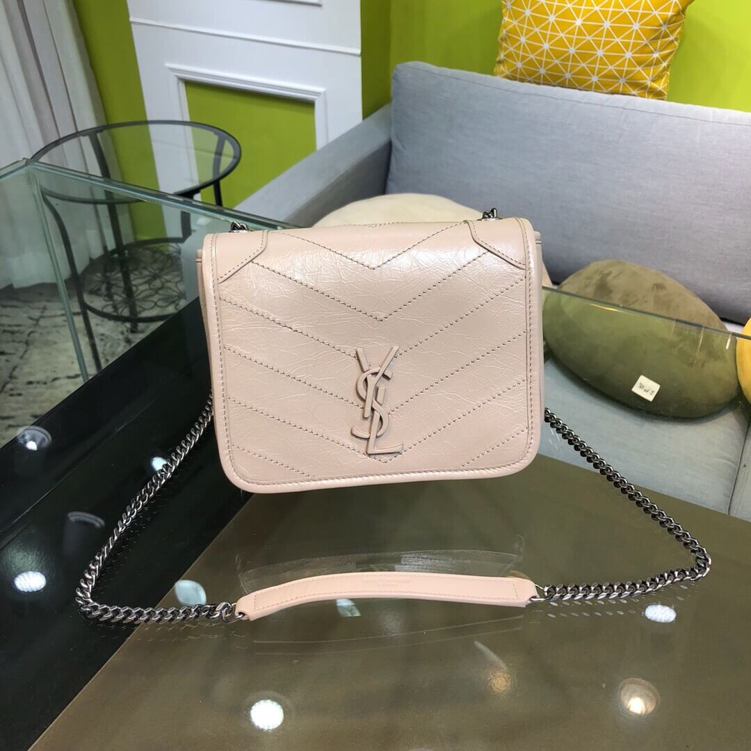 ys l 583103 niki musette bag 19cm grey