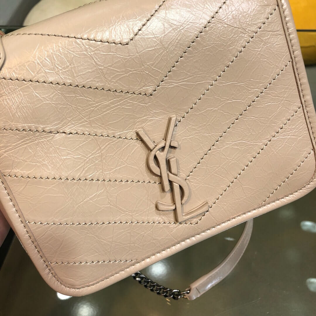 ys l 583103 niki musette bag 19cm grey
